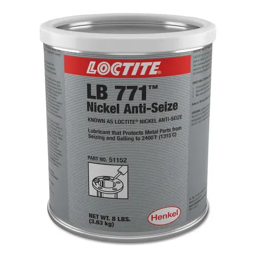 Loctite 234269 Nickel Anti-Seize, 8 lb Can Silver - pack of 2