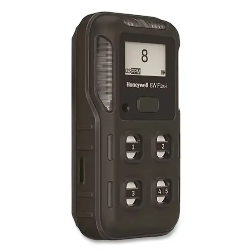BW Technologies / Honeywell Analytics CPDW5X1H1S3B00 BW  Flex Portable Multiple-Gas Monitor, Combustible Gas/ Hydrogen Sulfide/ Oxygen/ Sulfur Dioxide, Infrared
