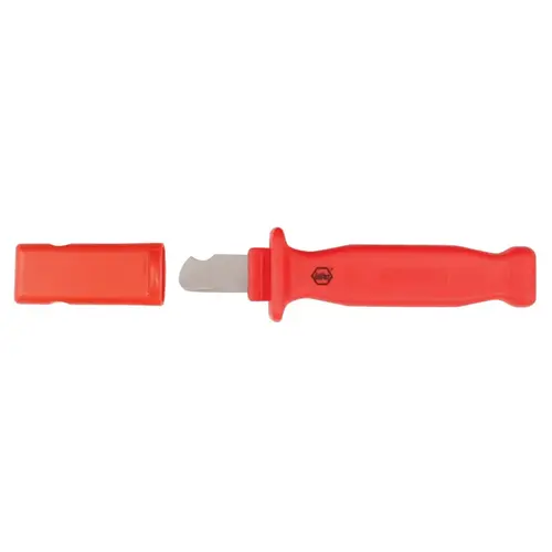 Insulated Cable Stripping Knives, 8.75 in, Red