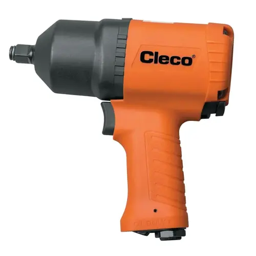 CLECO CWC500R CWC Series Air Impact Wrenches, 1/2 in, 800 ft lb, Ring Retainer