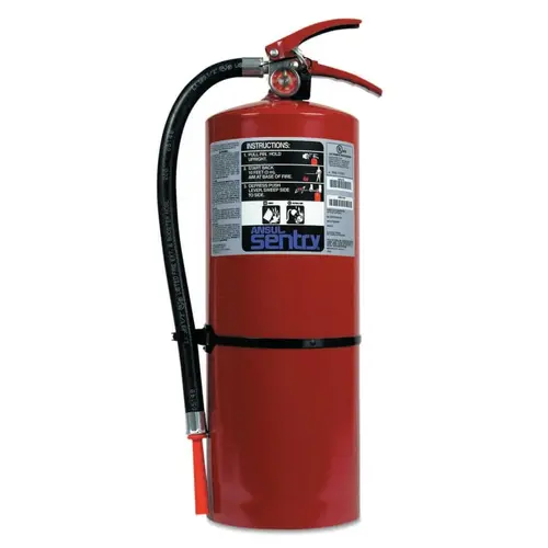 Ansul 429011PK20 SENTRY Dry Chemical Hand Portable Extinguisher, Class B/C Fires, 20 lb Cap. Wt.