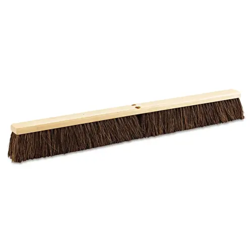 BOARDWALK PAPER 20136 Floor Brush Head, 36 in Wide, Palmyra Bristles Brown
