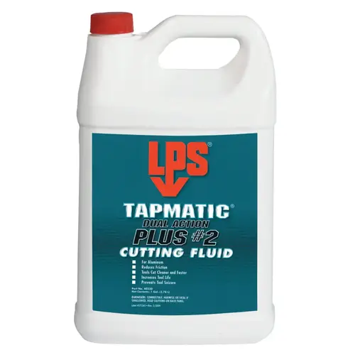 LPS 40230-XCP1 Tapmatic Dual Action Plus #2 Cutting Fluids, 1 gal, Container Clear