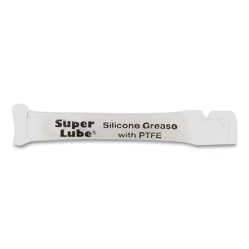 Super Lube 92000 Silicone Dielectric and Vacuum Grease, 3 oz Tube, NLGI Grade 2, NSF Rating H1 Food Grade Translucent White