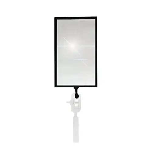 Ullman Devices B-2R Inspection Mirror Refill, Oval, 1 in W x 2 in L - pack of 12
