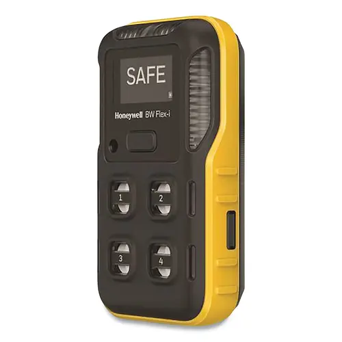 BW Technologies / Honeywell Analytics CPD-W7X1H1S3-Y-00 BW  Flex Portable Multiple-Gas Monitor, Combustible Gas/ Hydrogen Sulfide/ Oxygen/ Sulfur Dioxide, Infrared
