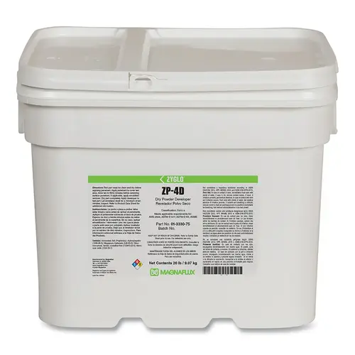 MAGNAFLUX 01333075 ZP-4D Dry Powder Developer, 20 lb pail - pack of 20
