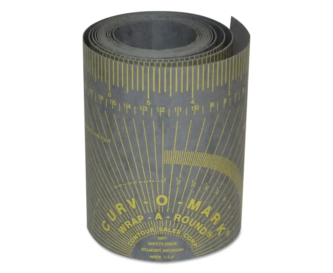 CURV-O-MARK 14763 Wrap-A-Rounds, Medium, 3.88 in x 4 ft CURV-O-MARK 14763 Wrap-A-Rounds, Medium, 3.88 in x 4 ft