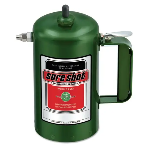 MILWAUKEE SPRAYER 1000G Sure Shot  Sprayer, 1 qt, Steel, Green