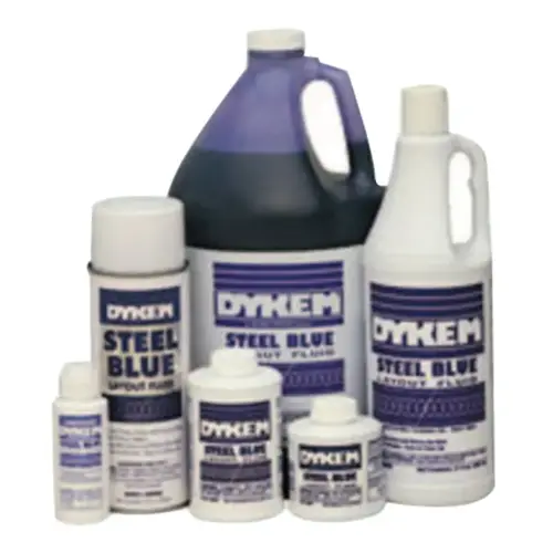 Dykem 80296 Layout Fluids, 2 oz Felt Tip, Red