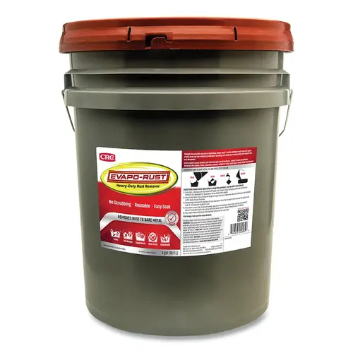 Evapo-Rust 1752542 Heavy-Duty Rust Remover, 5 gal, Pail