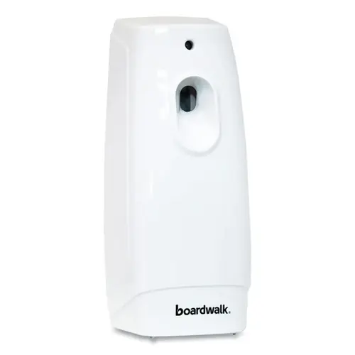 BOARDWALK 908 Classic Metered Air Freshner Dispenser, White, 4 in W x 3 in D x 9.5 in H