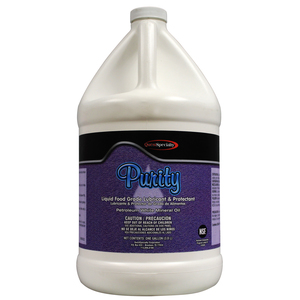 PURITY 622000001-41GL Purity Food Grade Machine Mineral Oil Lubricant and Protectant NSF approved H1 4 gal case Purity Machine Lube Oil food grade lubricant and protectant 4 gal case