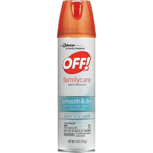 OFF! 22154 Family Care 4 Oz. Dry Insect Repellent Aerosol Spray