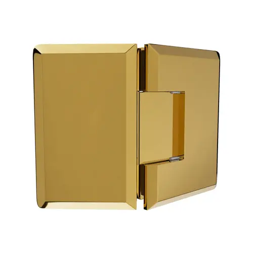 Adjustable Premier Series Glass To Glass Mount Shower Door Hinge 135 Degree Lifetime Brass