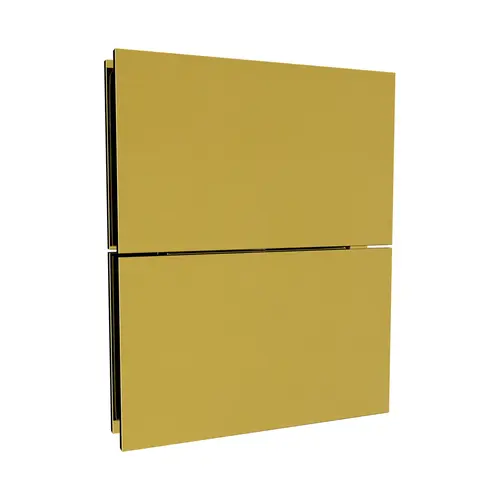 Brixwell H-PIVGTGA-PB Adjustable Prestige Series Glass To Glass Mount Shower Door Pivot Hinge Polished Brass