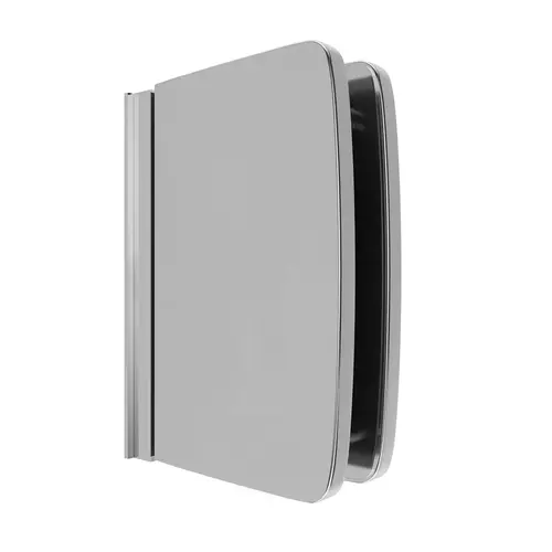 US Horizon H-PIVCGTE-C Calypso Series Non-Adjustable Glass To Header Mount Pivot Hinge Elite Header Polished Chrome