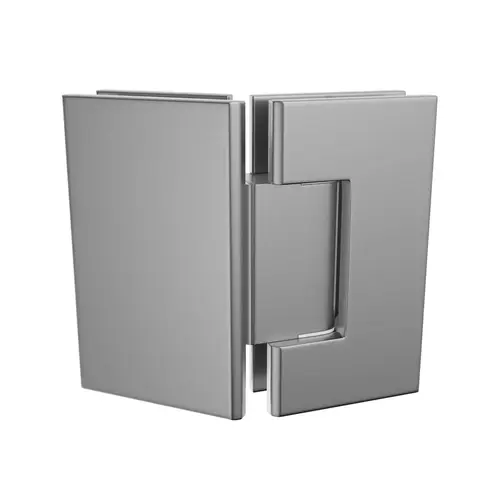 Brixwell H-M135GTG-SC Maxum Series Glass To Glass Mount Shower Door Hinge 135 Degree Satin-Chrome