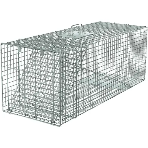 Havahart 1081 Professional Galvanized Steel 42 In. Extra-Large Live Animal Trap