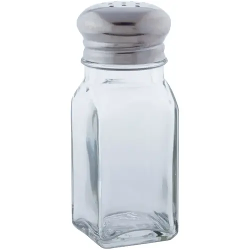 Norpro 742 3 Oz. Glass Salt Or Pepper Shaker Clear