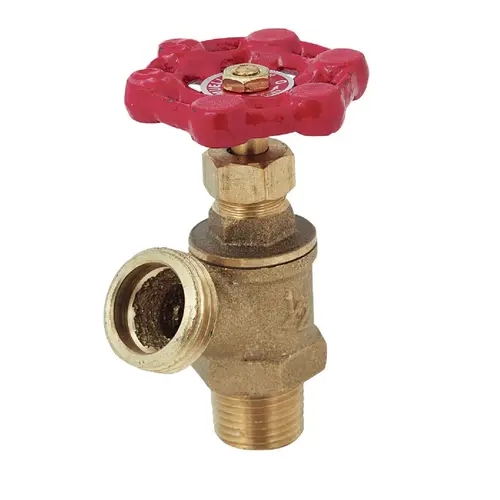 ProLine SERIES 102-703 ProLine 1/2 In. MIP x 3/4 In. MHT Brass Heavy Duty Boiler Drain