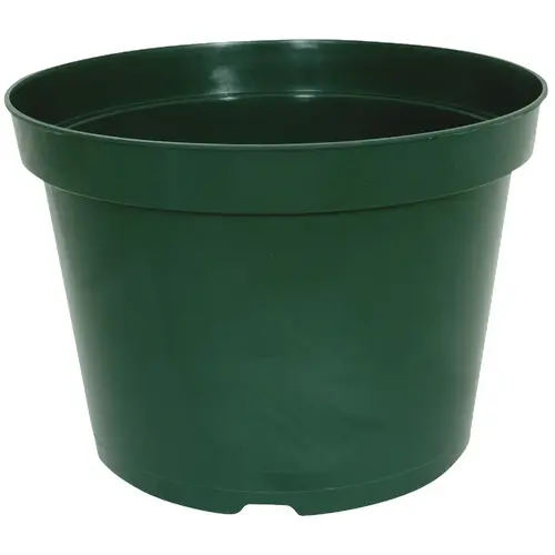 Myers AZE08000B71 6 In. H. x 8 In. Dia. Green Plastic Flower Pot