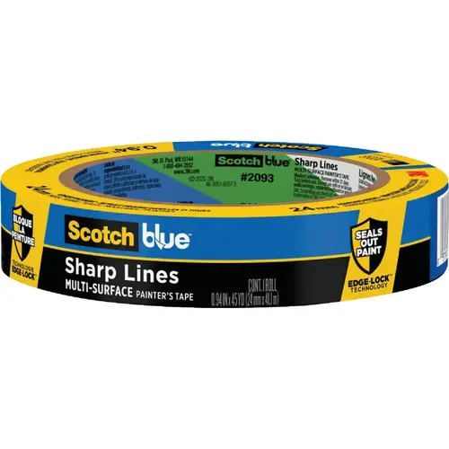 SCOTCHBLUE 2093-24NC Scotch Blue 0.94 In. x 45 Yd. Sharp Lines Painter's Tape