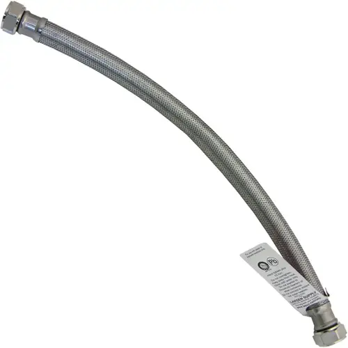 3/4 In. FIP X 3/4 In. FIP X 12 In. L Water Heater Connector