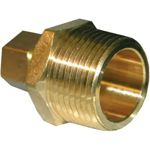 3/8 In. C x 3/4 In. MPT Brass Compression Adapter