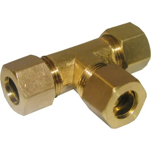5/8 In. x 5/8 In. x 5/8 In. Compression Brass Tee