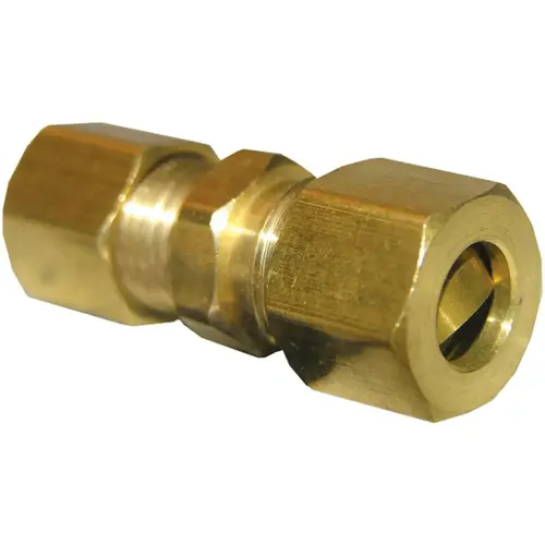 3/8 In. x 5/16 In. Brass Reducing Compression Union