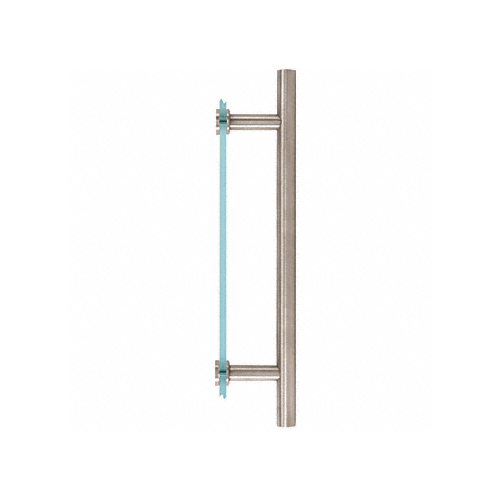 US Horizon HL-8SM-PS 8 Inches Center To Center Ladder Push Pull Handle Single Mount Polished Stainless Steel