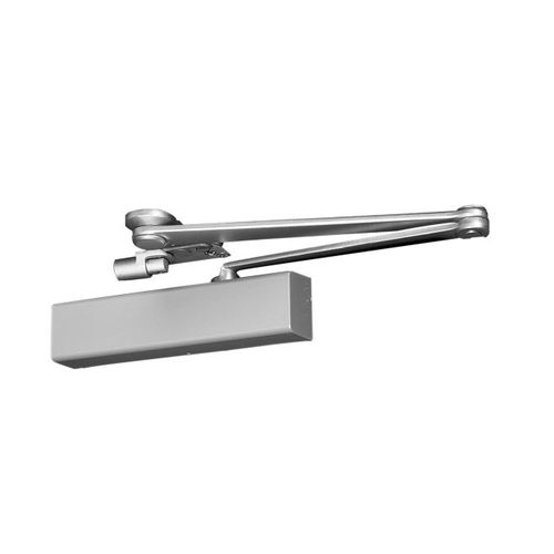 Yale Commercial 2731689 Heavy Duty Non Hold Open Door Closer with Parallel Arm, Spring, and Removable Stop Aluminum Finish