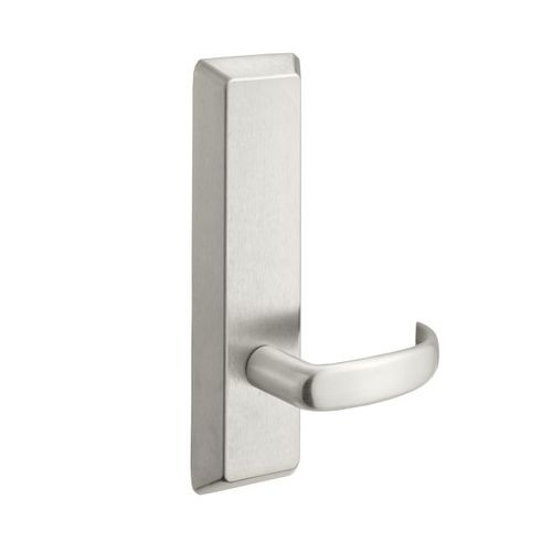 Pacific Beach Lever Passage Escutcheon Exit Device Trim Satin Stainless Steel Finish