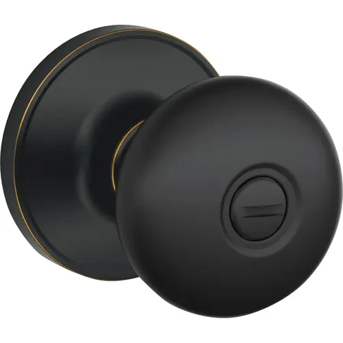 Dexter J40VSTR716 Stratus Aged Bronze Privacy Door Knob