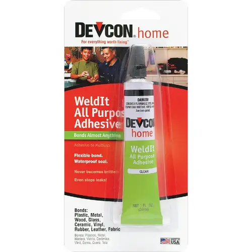 Devcon 18245 All Purpose 1 Oz. WeldIt Household Cement Adhesive