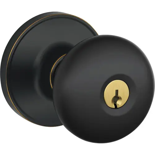 Dexter J54VSTR716 Stratus Aged Bronze Entry Door Knob Lockset