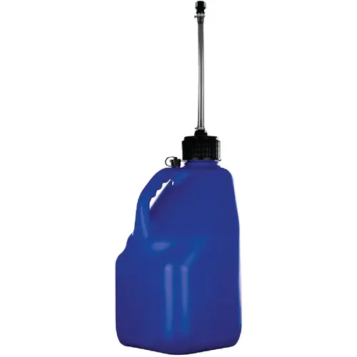 PLASTIC PRODUCT FORMERS INC 4073 5 Gal. Square Plastic Multi-Purpose Utility Jug, Blue