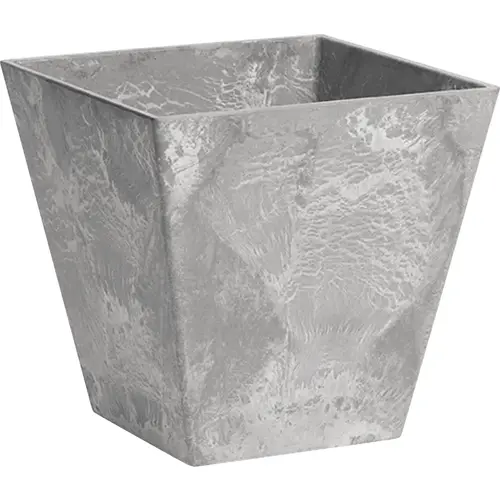 Novelty 35080 ArtStone Ella 8 In. W. x 8 In. H. x 8 In. L. Gray Resin Planter