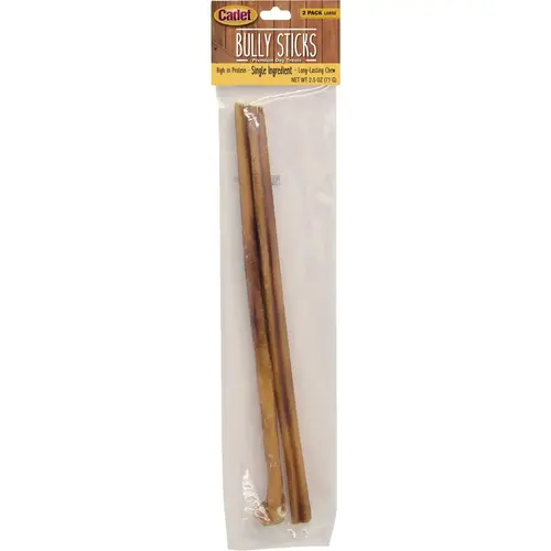 Cadet C32032 Bully Sticks Large Dog Treat - pack of 2