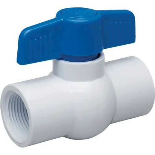 PROLINE 107-133-NP 1/2 In. FIP x 1/2 In. FIP PVC Schedule 40 Quarter Ball Valve