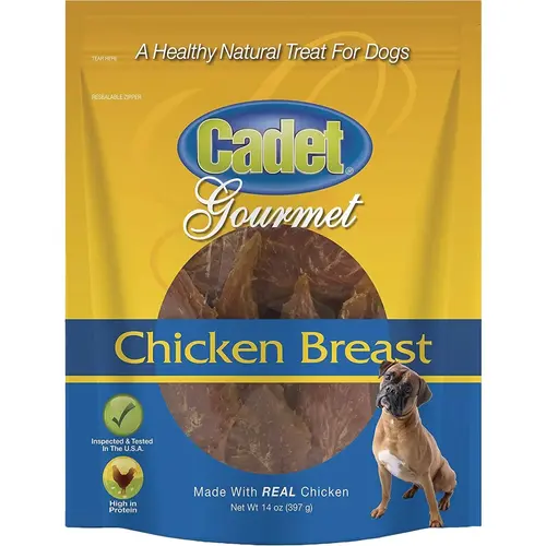 Cadet C01306 Gourmet Chicken Breast Dog Treats, 14 Oz.