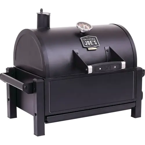 Oklahoma Joe's 19402088 Rambler Black 218 Sq. In. Charcoal Tabletop Portable Grill