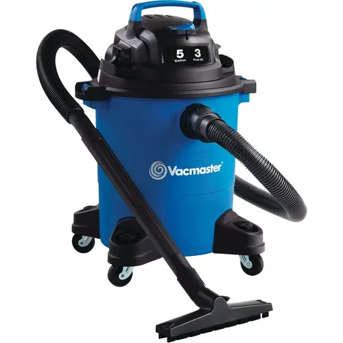 Vacmaster VOC507PF 5-Gallon 3.0 Peak HP Wet/Dry Vacuum