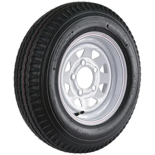 Kenda DM452C-5C-I Loadstar Tire/Wheel Assembly 5.30-12 LRC Bias 5 Hole Assembly