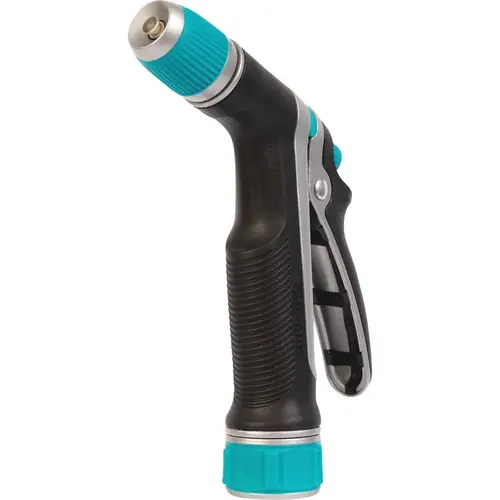 Swivel Connect Heavy Duty Rear Control Adjustable Pistol Nozzle Black