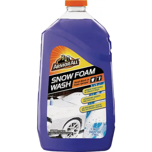 ARMOR ALL 19141 50 Oz. Liquid Snow Foam Car Wash