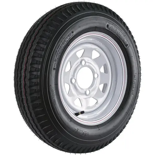 Kenda DM452C-4C-I Loadstar Tire/Wheel Assembly 5.30-12 LRC Bias 4 Hole Assembly