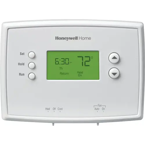5-2 Day Programmable White Digital Thermostat