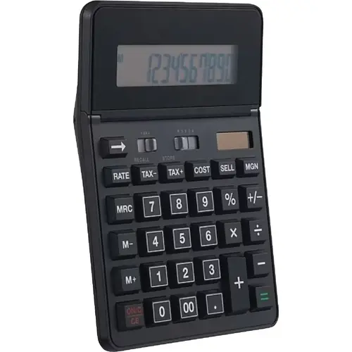 Staples TR290/ST290CC Basic Solar & Battery 12-Digit Black Calculator